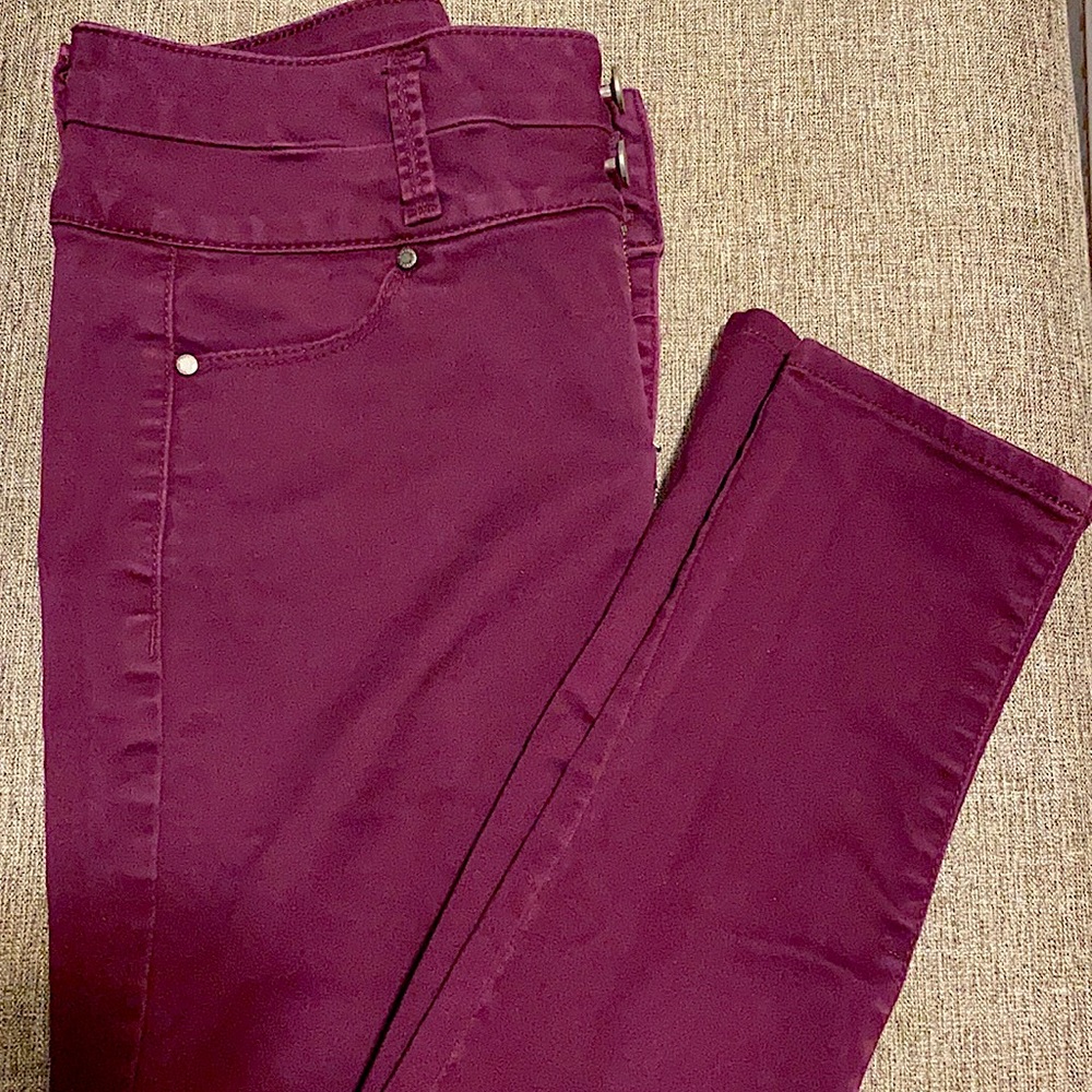 Eggplant Colored Skinny Jean